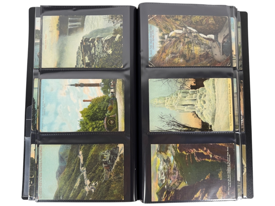 Collection Of (235) Vintage Postcards - See Photos