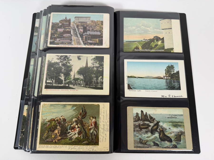Collection Of (235) Vintage Postcards - See Photos [Photo 17]