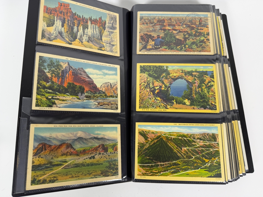 Collection Of (334) Vintage Postcards - See Photos [Photo 5]