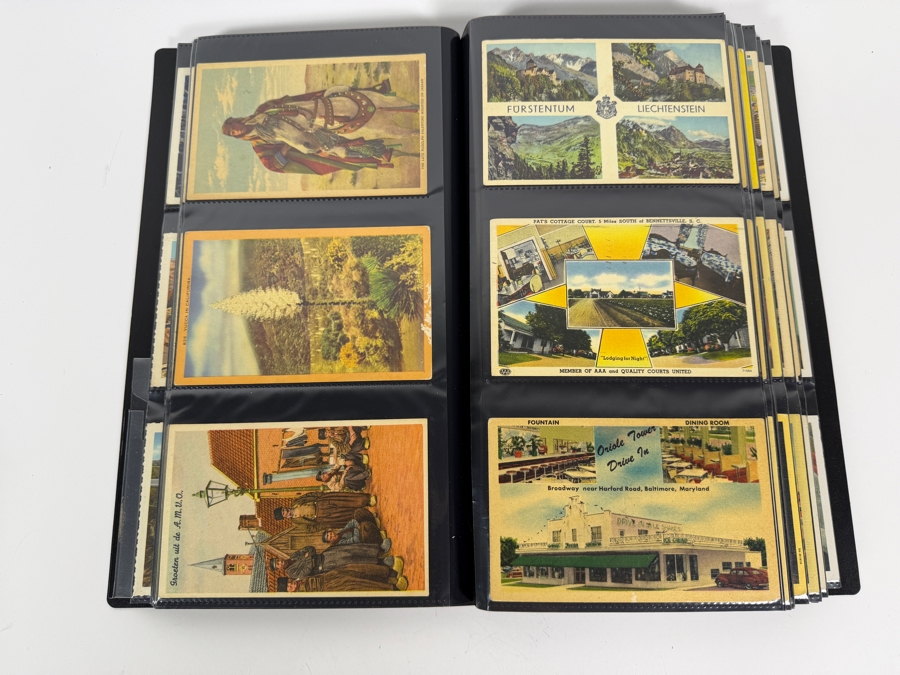 Collection Of (334) Vintage Postcards - See Photos [Photo 17]