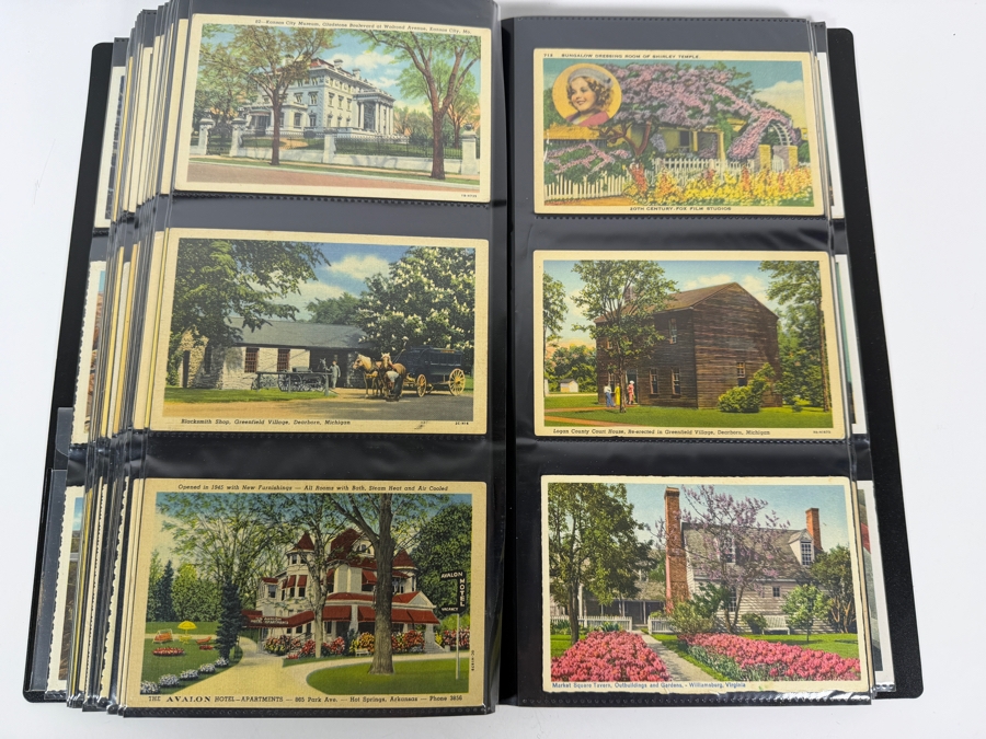 Collection Of (334) Vintage Postcards - See Photos [Photo 22]