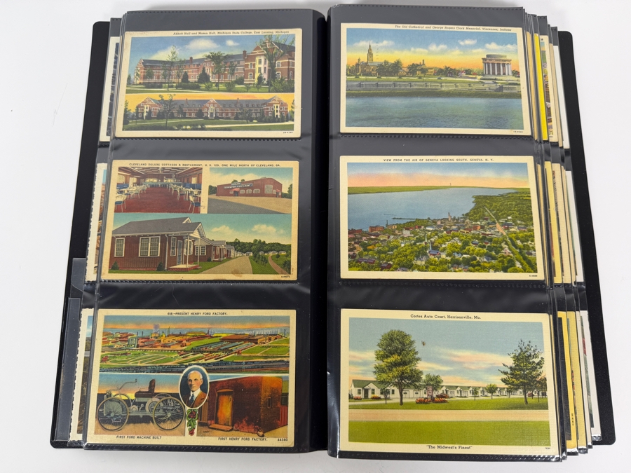 Collection Of (334) Vintage Postcards - See Photos [Photo 18]