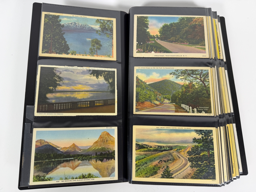 Collection Of (334) Vintage Postcards - See Photos [Photo 8]