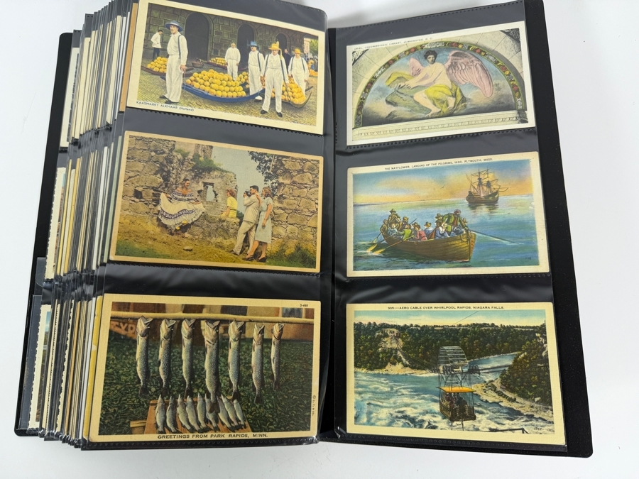 Collection Of (334) Vintage Postcards - See Photos [Photo 25]