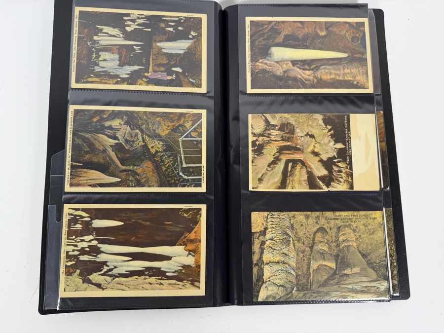 Collection Of (115) Vintage Postcards Mainly Of Caves, Deserts & Flowers - See Photos [Photo 5]