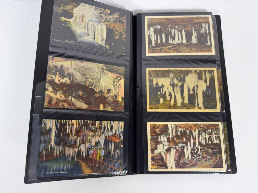Collection Of (115) Vintage Postcards Mainly Of Caves, Deserts & Flowers - See Photos [Photo 3]