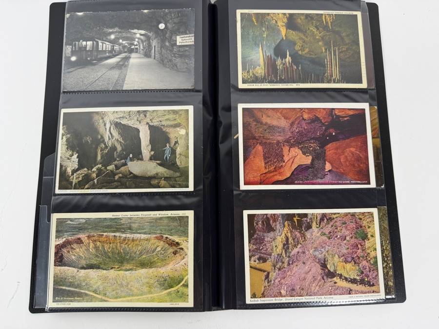 Collection Of (115) Vintage Postcards Mainly Of Caves, Deserts & Flowers - See Photos [Photo 11]