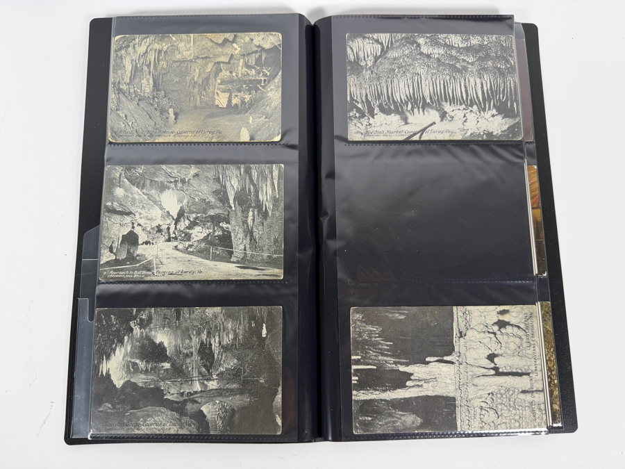 Collection Of (115) Vintage Postcards Mainly Of Caves, Deserts & Flowers - See Photos [Photo 6]