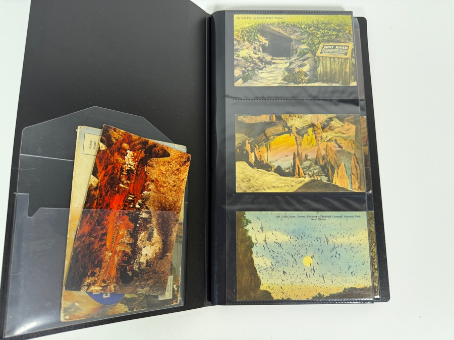 Collection Of (115) Vintage Postcards Mainly Of Caves, Deserts & Flowers - See Photos [Photo 2]