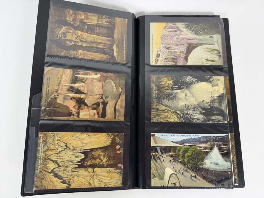 Collection Of (115) Vintage Postcards Mainly Of Caves, Deserts & Flowers - See Photos [Photo 4]