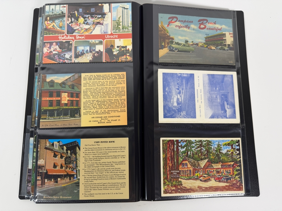 Collection Of (206) Vintage Postcards Mainly Hotel Tourism Postcards - See Photos [Photo 13]