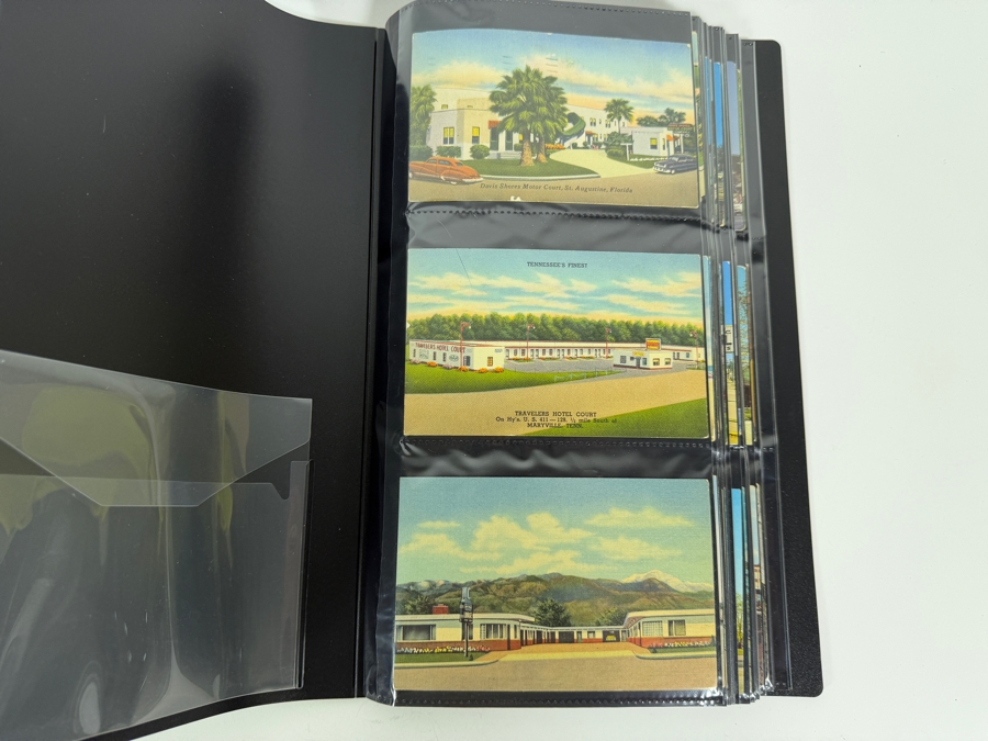 Collection Of (206) Vintage Postcards Mainly Hotel Tourism Postcards - See Photos [Photo 2]