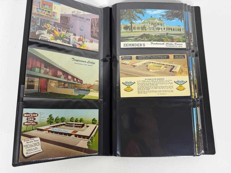 Collection Of (206) Vintage Postcards Mainly Hotel Tourism Postcards - See Photos [Photo 7]