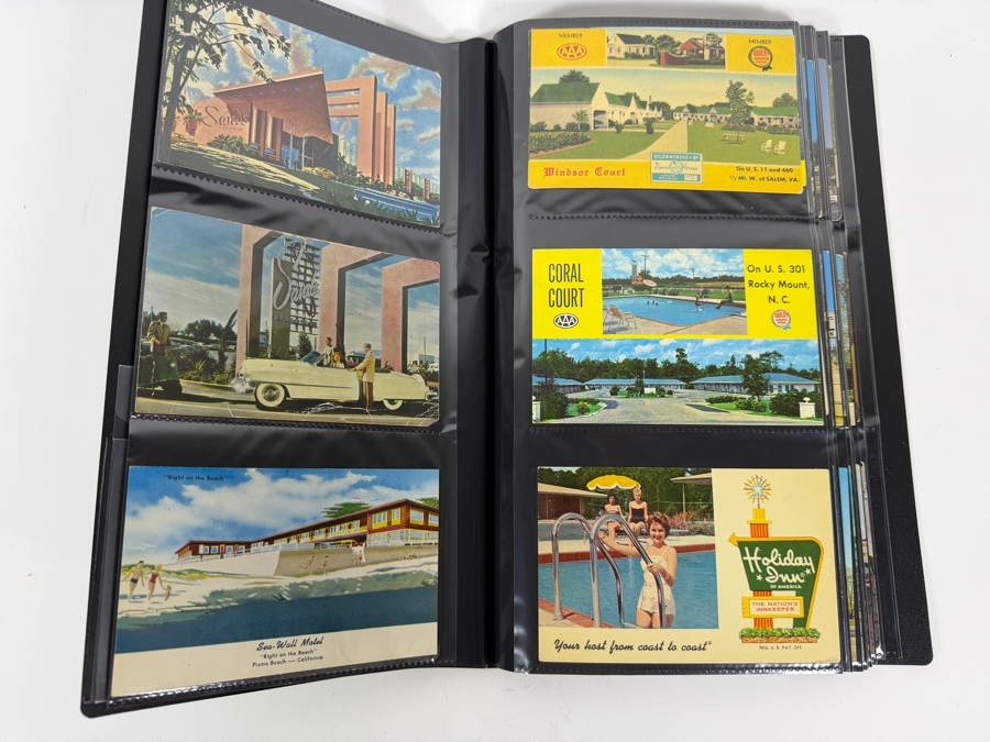 Collection Of (206) Vintage Postcards Mainly Hotel Tourism Postcards - See Photos [Photo 6]