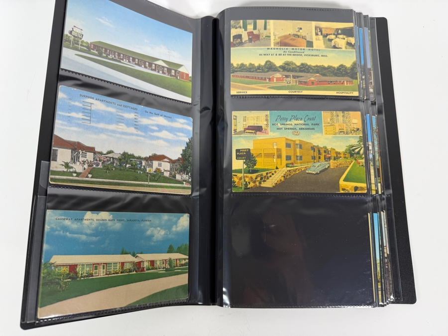 Collection Of (206) Vintage Postcards Mainly Hotel Tourism Postcards - See Photos [Photo 5]