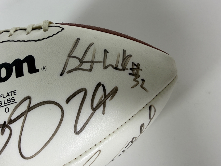 Signed Rookie Class Football - See Photos For Autographs [Photo 5]
