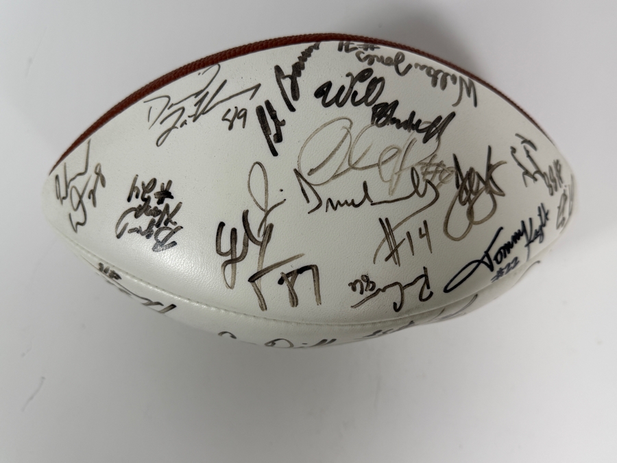 Signed Rookie Class Football - See Photos For Autographs [Photo 14]