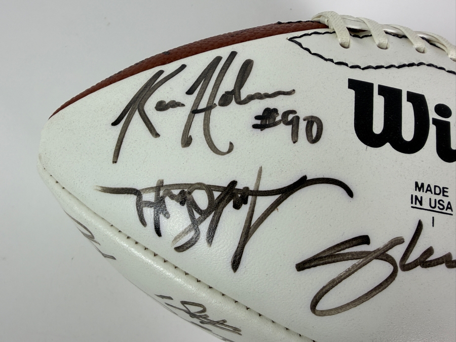 Signed Rookie Class Football - See Photos For Autographs [Photo 3]