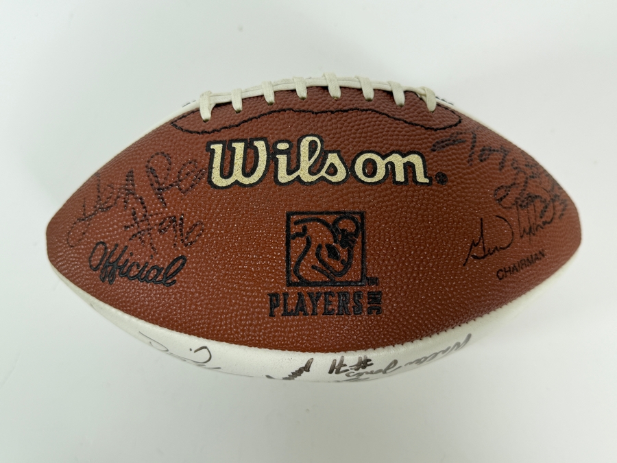 Signed Rookie Class Football - See Photos For Autographs [Photo 15]