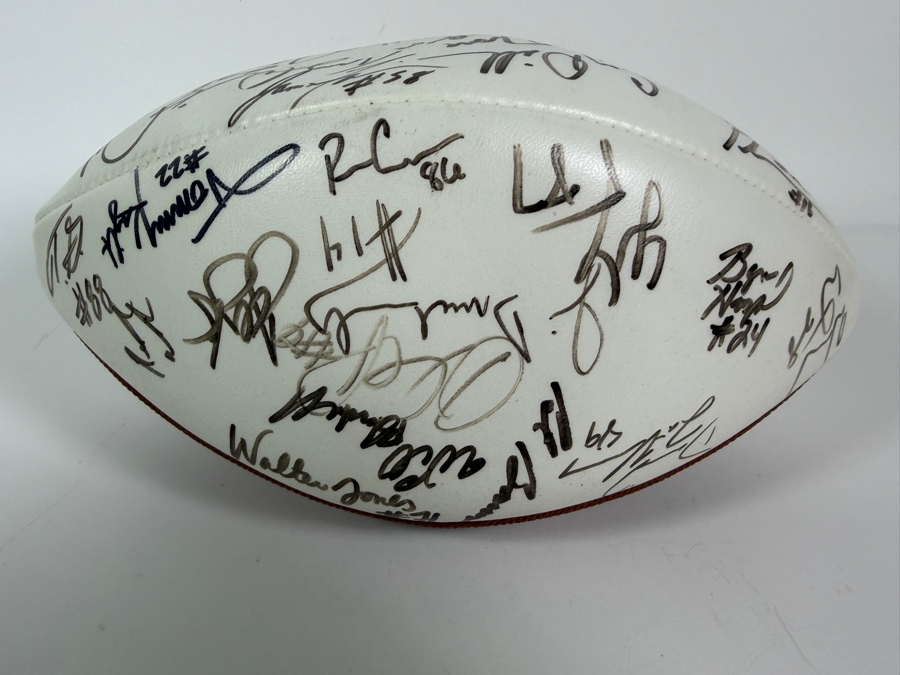 Signed Rookie Class Football - See Photos For Autographs [Photo 11]