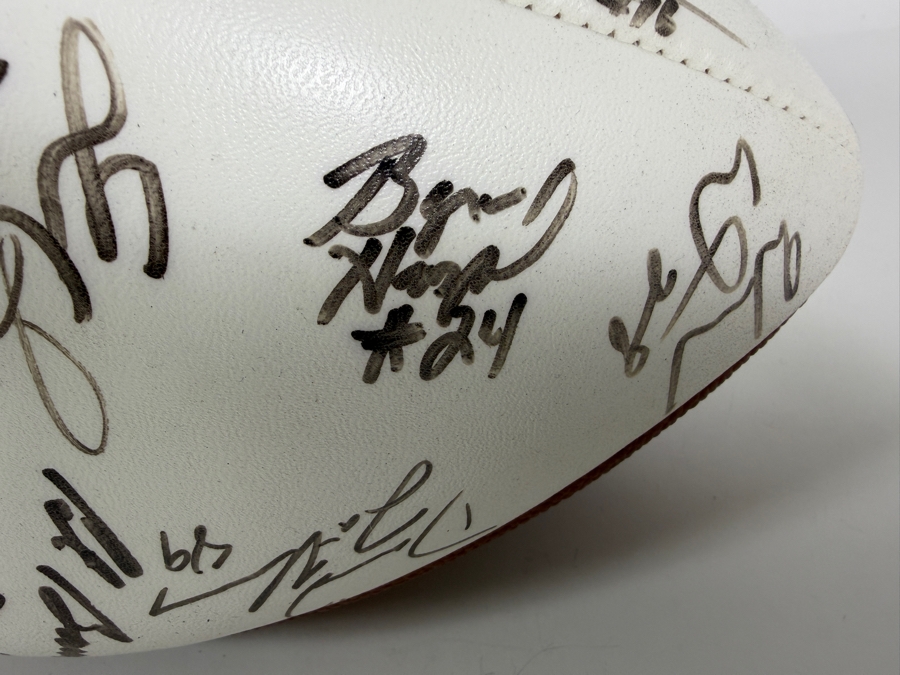 Signed Rookie Class Football - See Photos For Autographs [Photo 12]