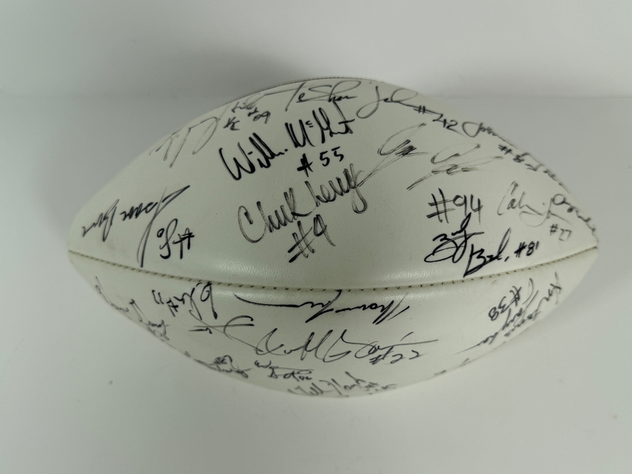 Signed Rookie Class Football - See Photos For Autographs [Photo 2]