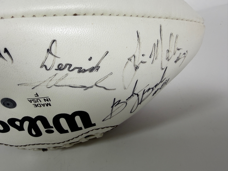 Signed Rookie Class Football - See Photos For Autographs [Photo 10]