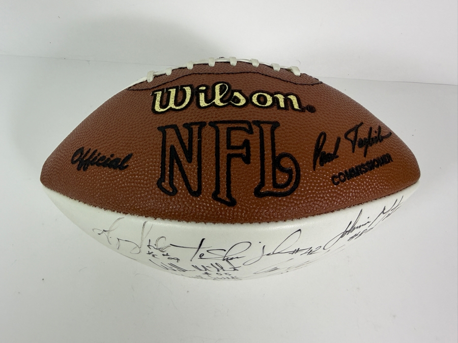 Signed Rookie Class Football - See Photos For Autographs [Photo 11]