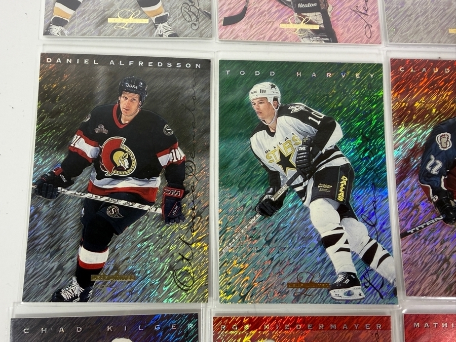(66) 1995-96 Leaf Limited Donruss Holographic Foil NHL Professional Hockey Trading Cards Including Mark Messier [Photo 3]