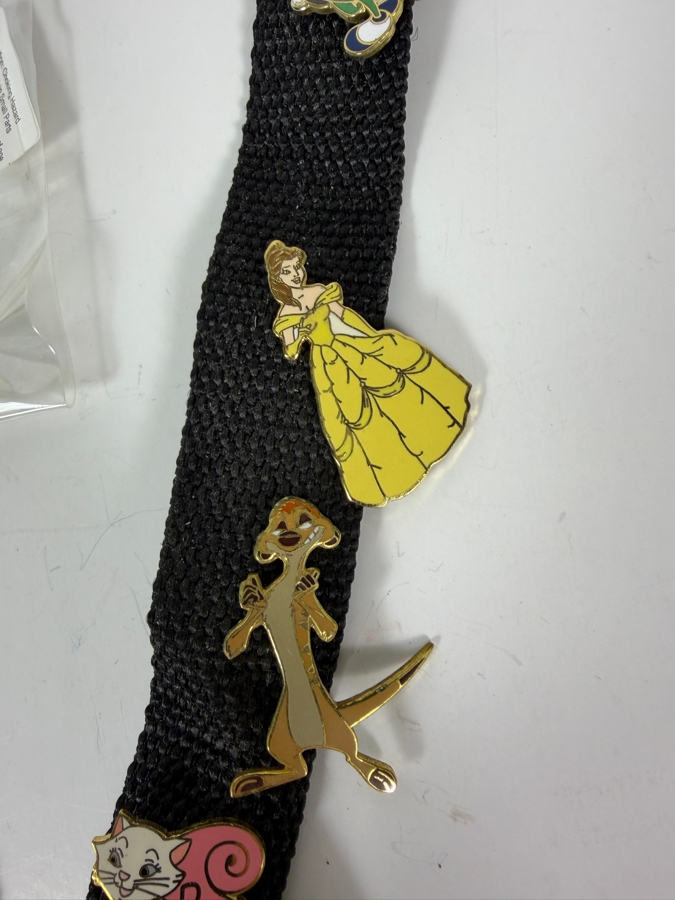 Collection Of Disney Trading Pins With Lanyard And New D23 Keychain [Photo 5]