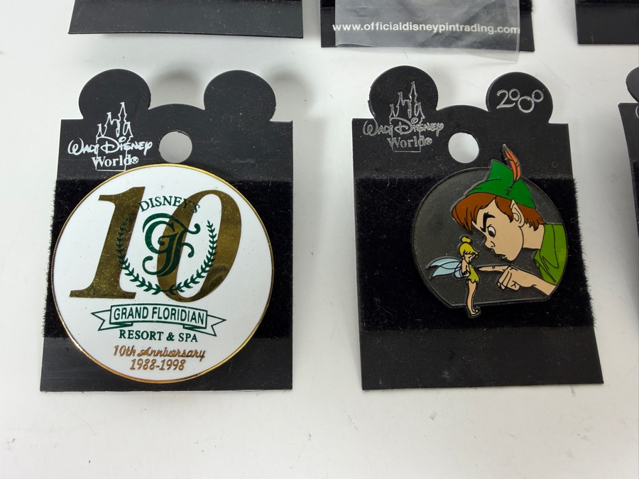 (6) Vintage Collectible Walt Disney Trading Pins [Photo 4]