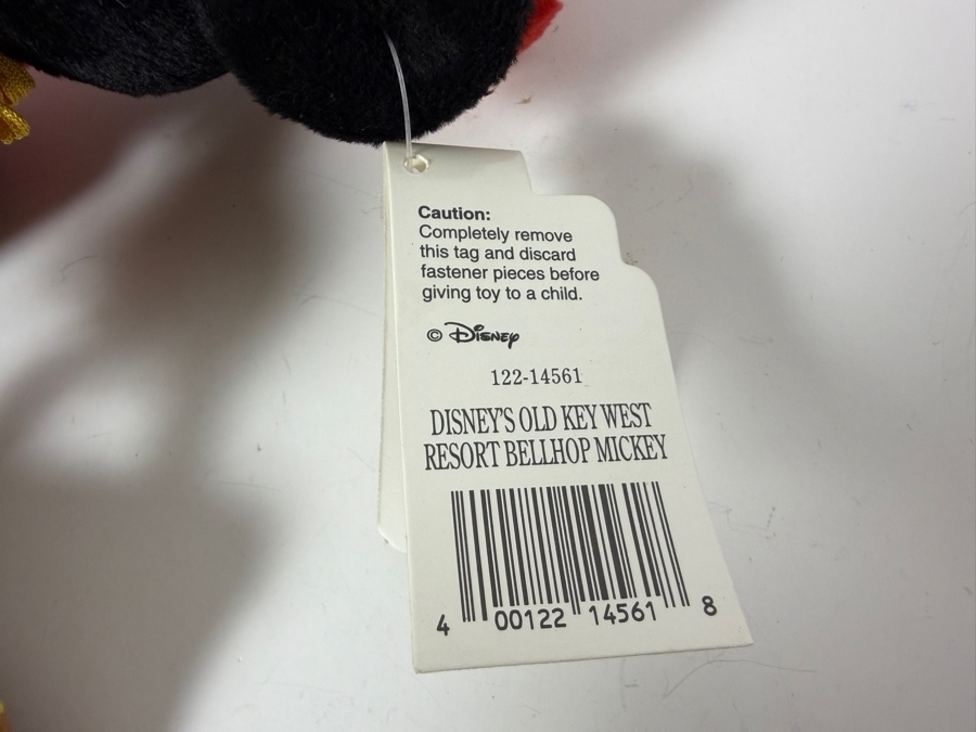 Disney's Old Key West Resort Bellhop Mickey Mouse Plush Toy [Photo 5]