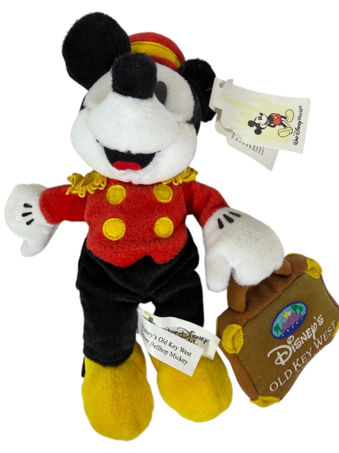 Disney's Old Key West Resort Bellhop Mickey Mouse Plush Toy