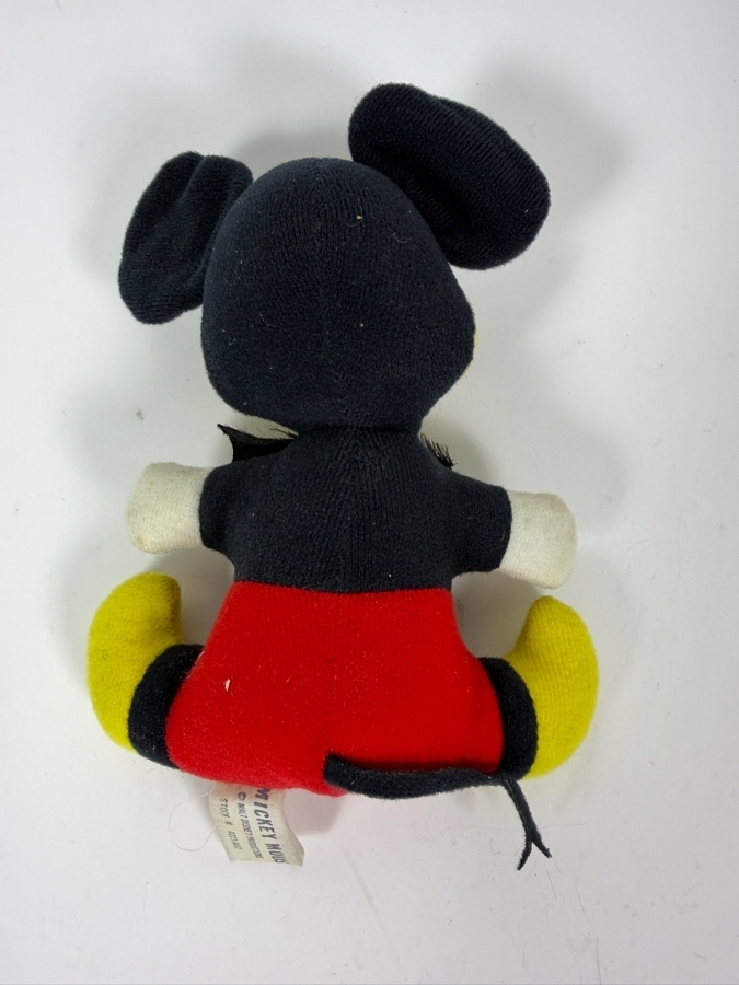 Vintage Walt Disney Productions Mickey Mouse Plush Toy [Photo 3]