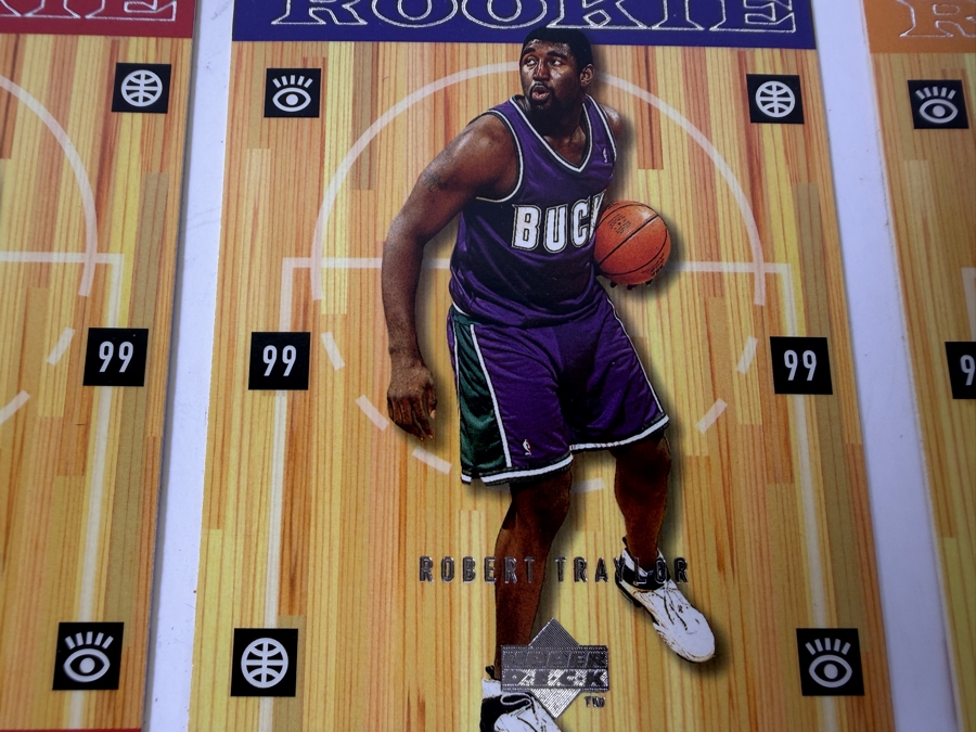 (6) 1998-99 Upper Deck Rookie Watch NBA Basketball Rookie Cards Including Paul Pierce And Antawn Jamison [Photo 5]
