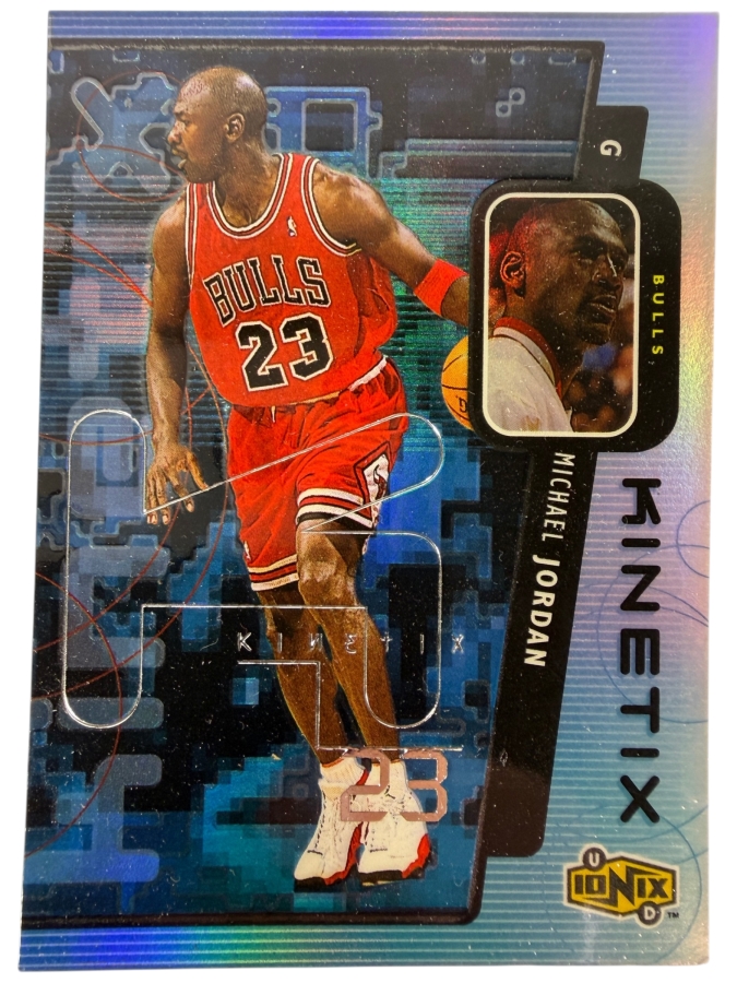 1998 Upper Deck Ionix Kinetix Michael Jordan #K1 NBA Basketball Trading Card