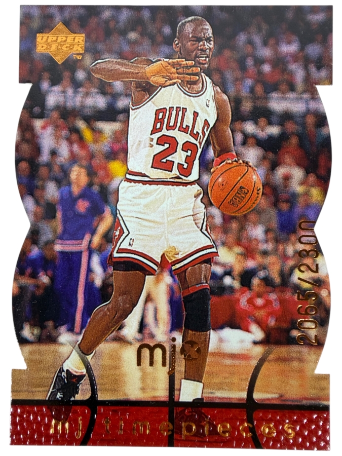 Limited Edition Die-cut 1998 Upper Deck MJx #30 Michael Jordan NBA Basketball Trading Card