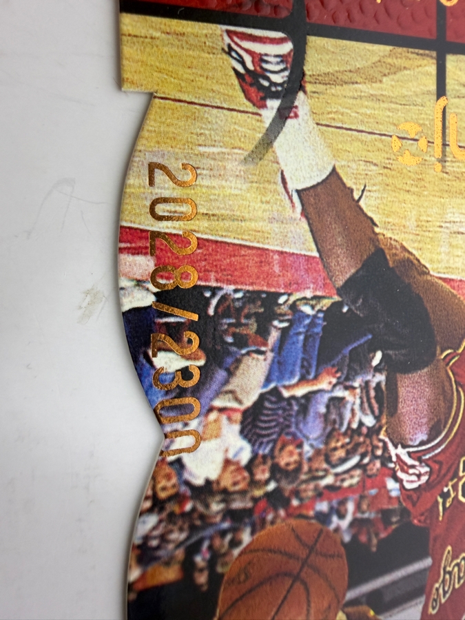 Limited Edition Die-cut 1998-99 Upper Deck MJx 'MJ Timepieces' #10 Michael Jordan NBA Basketball Trading Card [Photo 2]