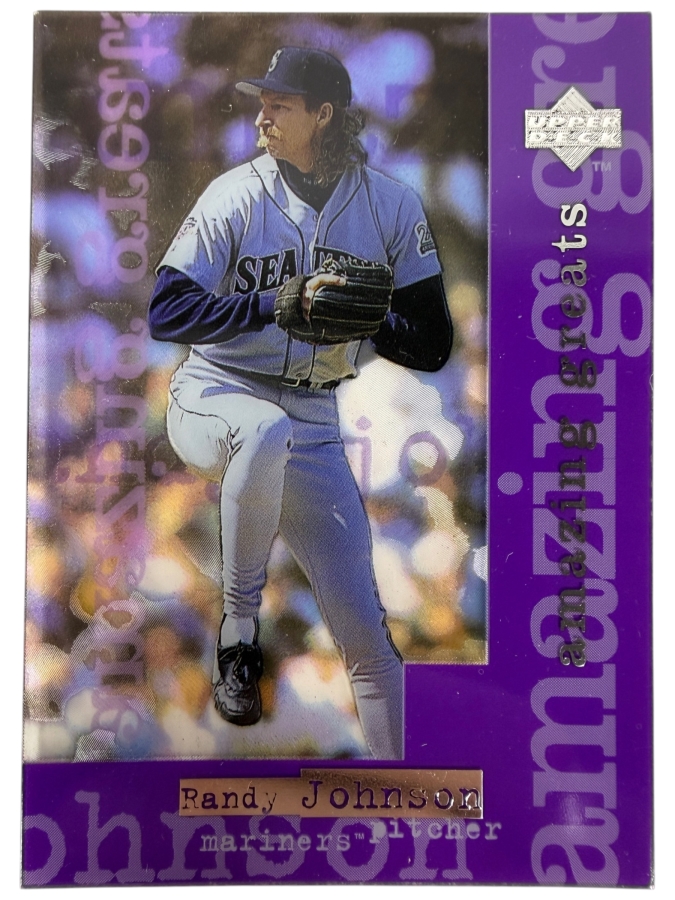 Limited Edition 1998 Upper Deck Amazing Greats Randy Johnson MLB Baseball Card #AG26