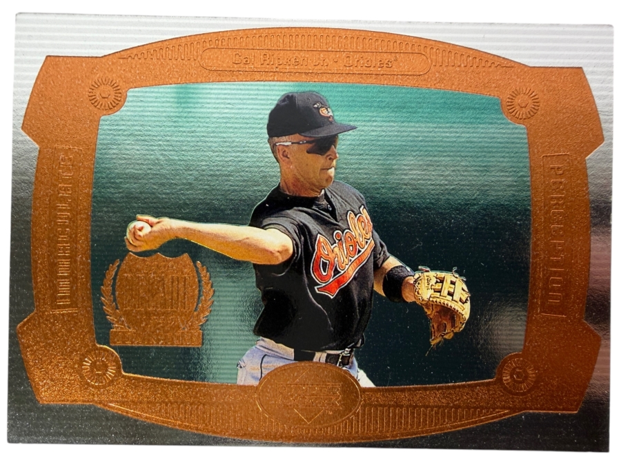 Limited Edition 1999 Upper Deck Immaculate Perception Cal Ripken Jr. #120 Insert MLB Baseball Card