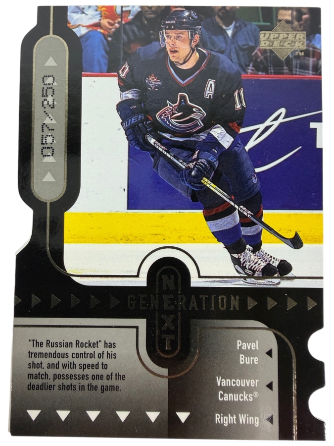 Limited Edition 1999-00 Upper Deck Quantum Sergei Samsonov NHL Hockey Card GN30