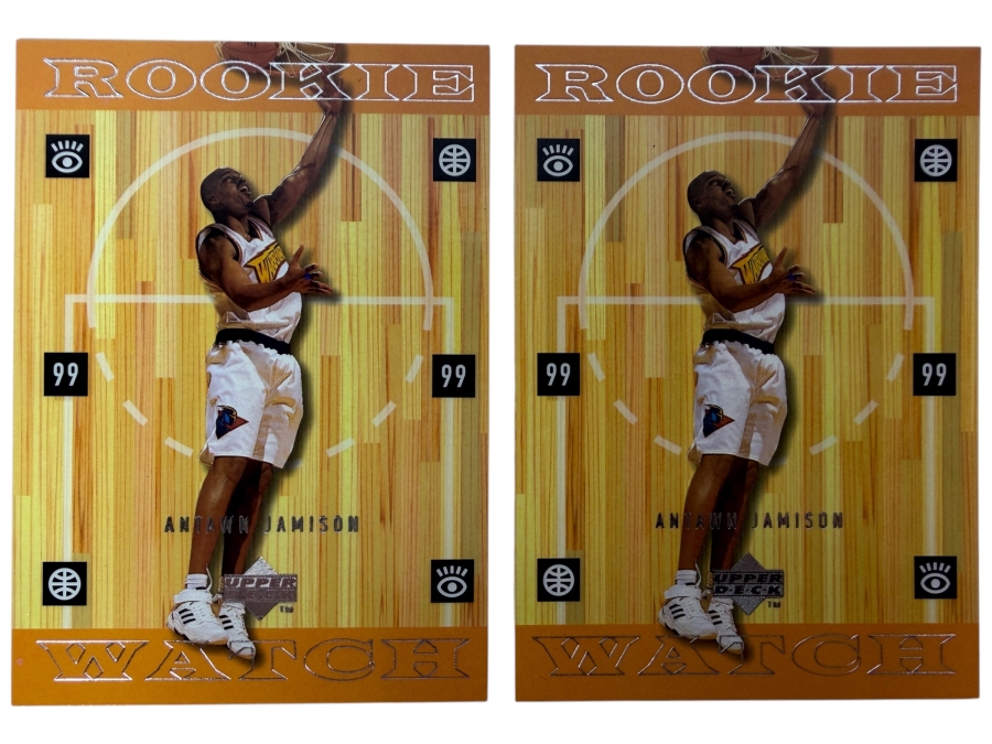 1998-99 Upper Deck #315 Antawn Jamison 'Rookie Watch' NBA Basketball Card