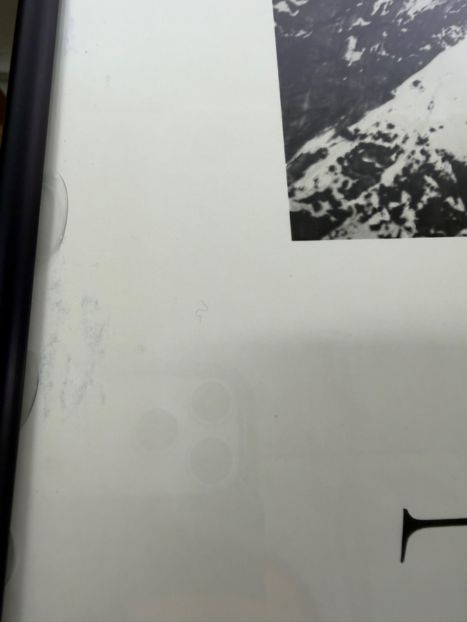 Just Added - Vintage Ansel Adams Monolith The Face Of Half Dome Yosemite Museum Art Exhibition Poster Framed 24'W X 36'H [Photo 7]