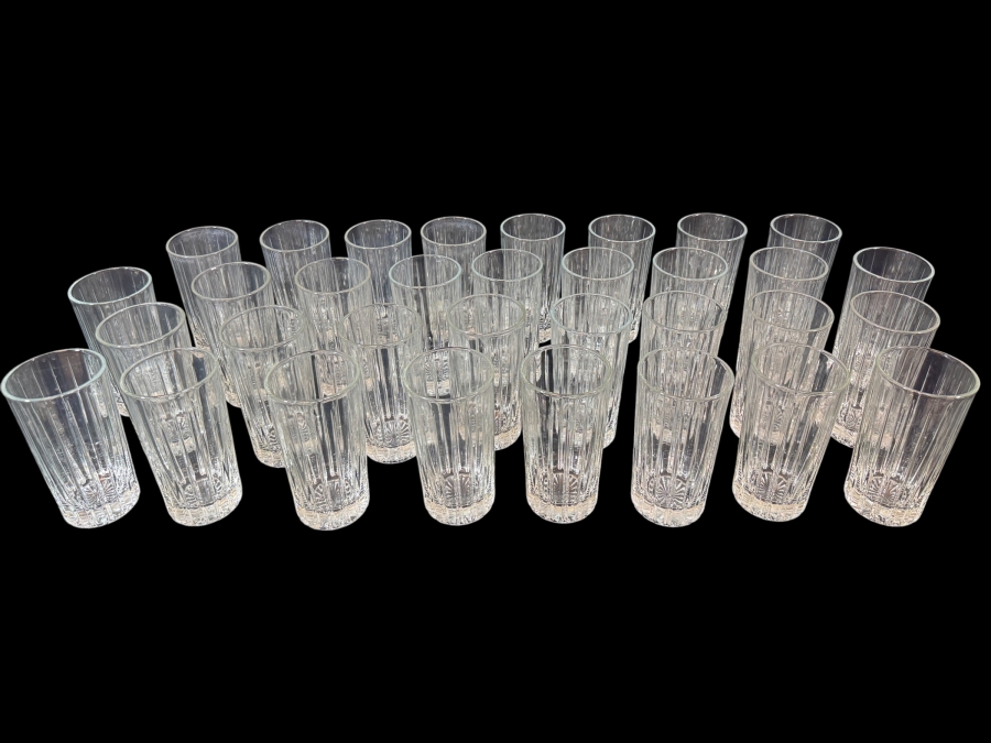 Just Added - 33 Highball Glasses And Tumblers Barware 6'H [Photo 2]