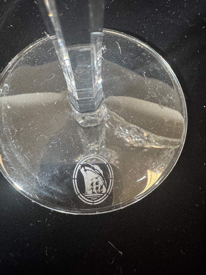 Just Added - Waterford Crystal Seahorse Heritage Collection Toasting Champagne Flutes Pair 9.25'H [Photo 3]