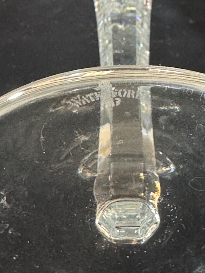 Just Added - Waterford Crystal Seahorse Heritage Collection Toasting Champagne Flutes Pair 9.25'H [Photo 4]