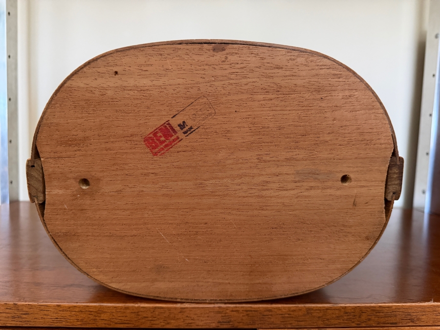 Mid-Century Modern Beni Mobler Danish Teak Waste Basket 13.5W X 13.5H [Photo 6]