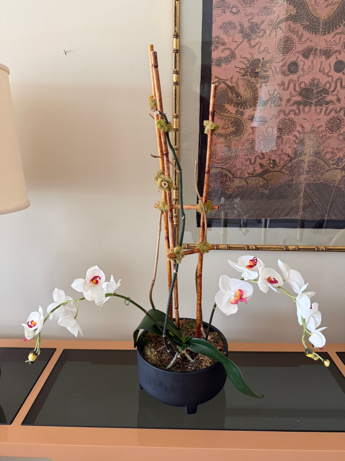 Decorative Artificial Orchid Plant 34'H [Photo 2]