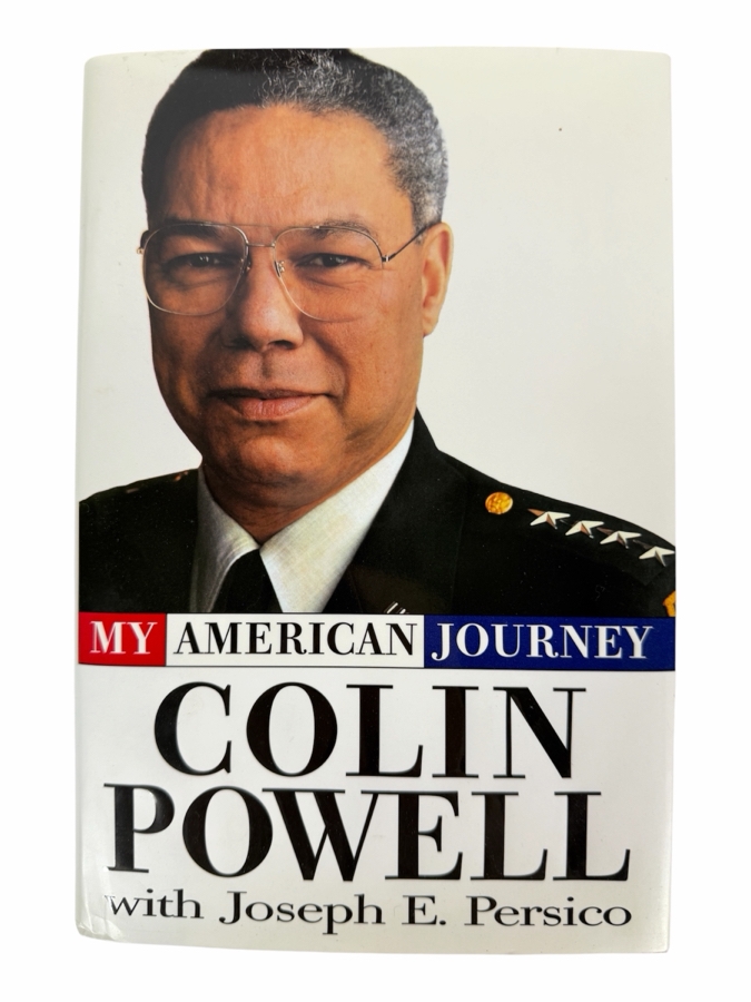SIGNED Vintage 1995 Colin Powell My American Journey Inscribed Autographed Signed First Edition Hardcover Memoir Biography Book [Photo 2]