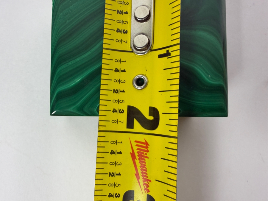 Green Malachite Hinged Box 2.25W X 1.75D X 1H [Photo 6]